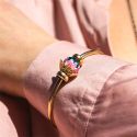 KORALIK  Trollbeads , Lily's Cradle, Gold Plated