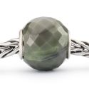 KORALIK Trollbeads, Round Green Calcite Facet
