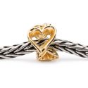 KORALIK  Trollbeads, Hearts Galore, Gold