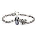 KORALIK Trollbeads, Steel Hematite