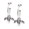 KOLCZYKI  Trollbeads, Earring Hooks with Buds