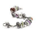 KORALIK Trollbeads, Delicate Aubergine Bead