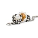 KORALIK Trollbeads, Snowball Bead