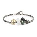 KORALIK Trollbeads, Green Jasper