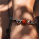 KORALIK Trollbeads, Heart Bat