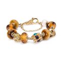 BRANSOLETA Trollbeads, Gold 14 k Bracelet, 19 cm