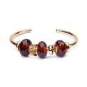 BRANSOLETA Trollbeads, Gold Plated Bangle S