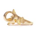 ZAPIĘCIE Trollbeads,Flutter Gate Clasp,Gold Plated
