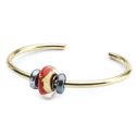 BRANSOLETA Trollbeads, Gold Plated Bangle S