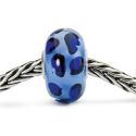 KORALIK  Trollbeads, Sapphire Cheetah