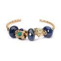 BRANSOLETA Trollbeads,Twisted Gold Plated BangleXS