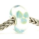 KORALIK Trollbeads, Ice Blue Flower