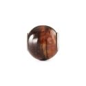 KORALIK Trollbeads, Round Red Tiger Eye