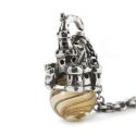 ZAWIESZKA Trollbeads, Sandcastle Pendant