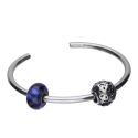 BRANSOLETA Trollbeads, Silver Bangle, S