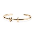 BRANSOLETA Trollbeads, Gold Plated Bangle S
