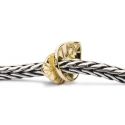 KORALIK  Trollbeads, Golden Leaves