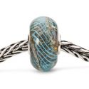 KORALIK Trollbeads, Blue Grooves Bead