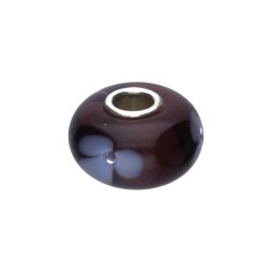 KORALIK Trollbeads, Purple Flower