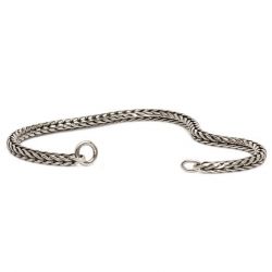 BRANSOLETA Trollbeads, Silver Bracelet, 14cm