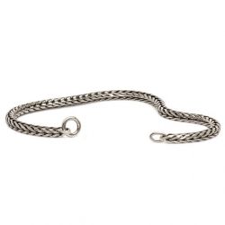 BRANSOLETA Trollbeads, Silver Bracelet, 24cm