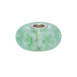 KORALIK Trollbeads, Light Green Flower