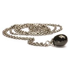 NASZYJNIK Trollbeads, Necklace with Black Onyx 70