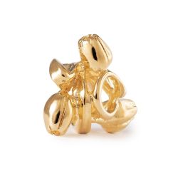 KORALIK  Trollbeads,Tulip of Optimism, Gold Plated