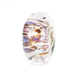 KORALIK Trollbeads, Purple Rippling Bubbles