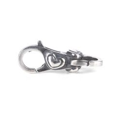 ZAPIĘCIE  Trollbeads, Heart within a Heart Clasp