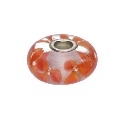 KORALIK Trollbeads, Coral Flower Bead