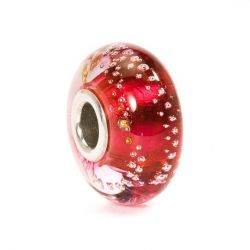 KORALIK Trollbeads, Silver Trace, Pink